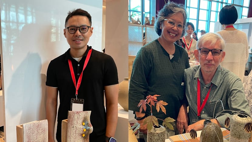 Kain pelikat dan peribahasa cetus ilham bagi dua seniman tembikar ini dalam Pesta Seni Tembikar 2025