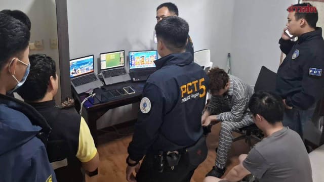 泰国警方突袭清迈豪宅 三中国男子涉网络赌博被捕
