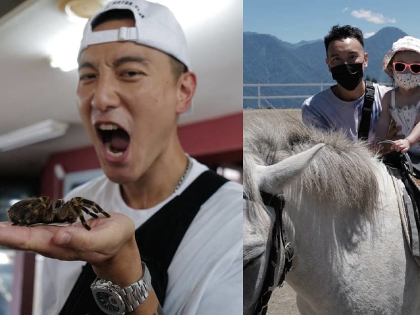 Sunny Wang 'Conquered' His Fear Of Tarantulas For His 1-Year-Old Daughter