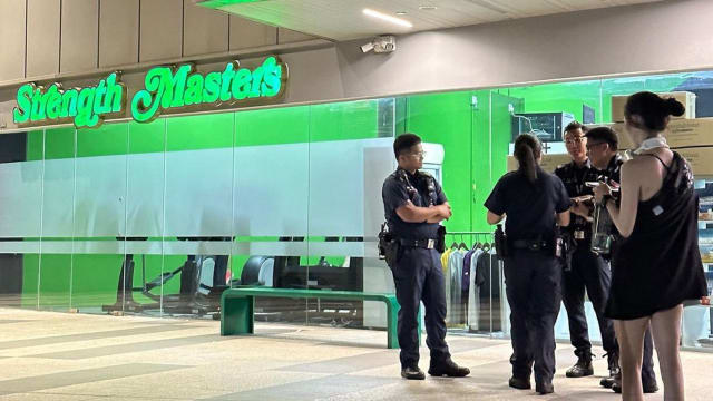 健身后洗澡被偷拍 女子惊魂未定报警处理