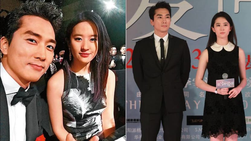 Song Seung Heon toured Korea with Liu Yifei and her mother