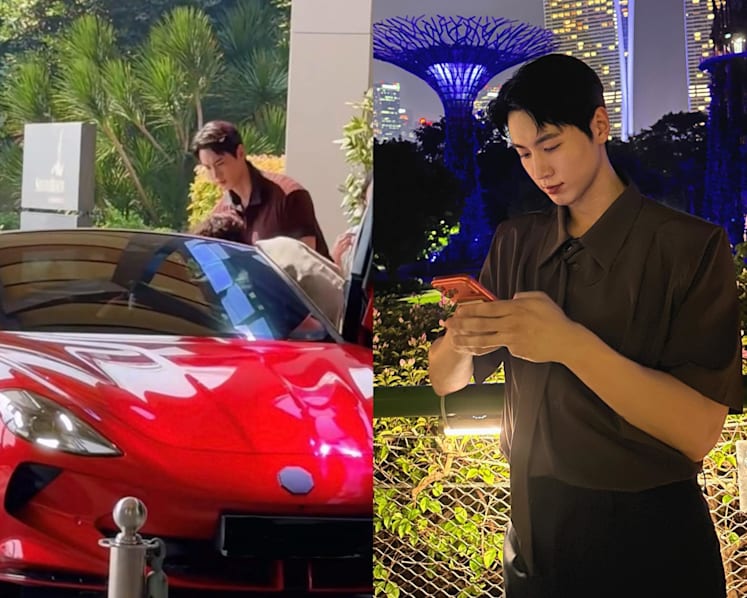 A K-drama in Singapore needed a car, so his MG Cyberster starred alongside Single's Inferno's Jo I-geon