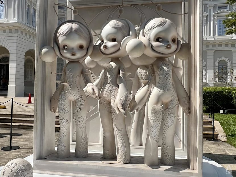 In pictures: Pop Mart's Skullpanda showcase at the National Museum of Singapore