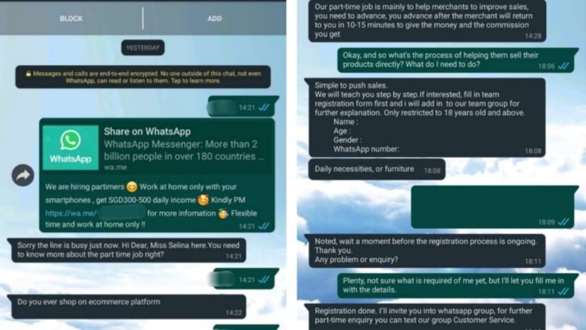 Police warn of new scam advertising fake jobs for e-commerce platforms