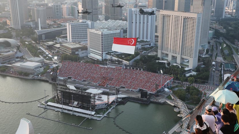 S'pore celebrates 57th birthday in full force, with first large-scale NDP since pandemic capturing the highs and lows