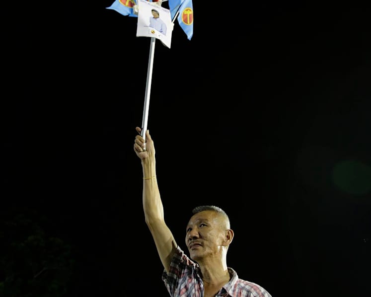WP holds its second GE2015 rally