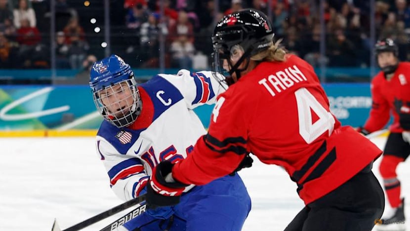 Ice hockey-US crush defending champions Canada 5-0 in group stage
