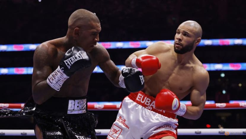 Chris Eubank Jr in hospital after beating Benn on points