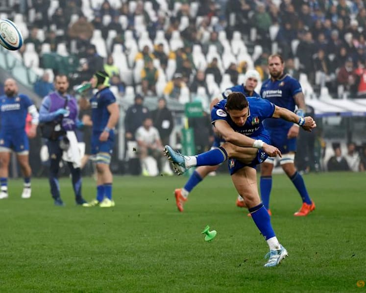 Depleted South Africa overpower Italy in Turin