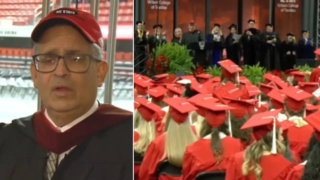 毕业典礼惊喜！大学捐赠人宣布帮还教育贷款 全场欢呼落泪