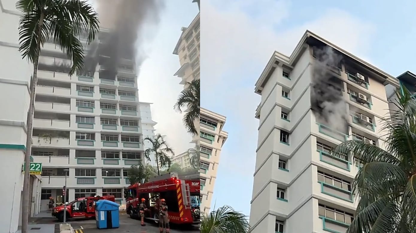 巴西立一组屋单位起火 约20人疏散两人送院