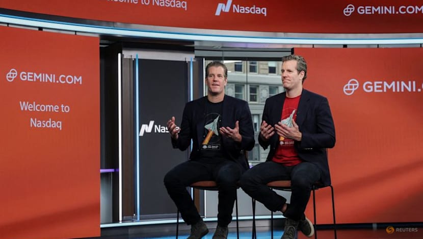 Winklevoss twins' crypto exchange Gemini valued at $4.4 billion in strong Nasdaq debut