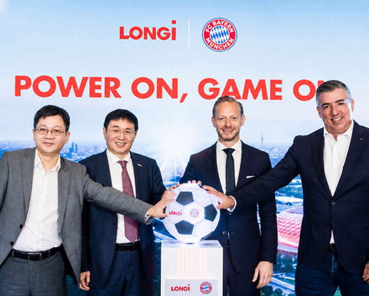 LONGi Becomes Official Partner of FC Bayern Munich, Uniting Solar Energy Innovation and Football Passion