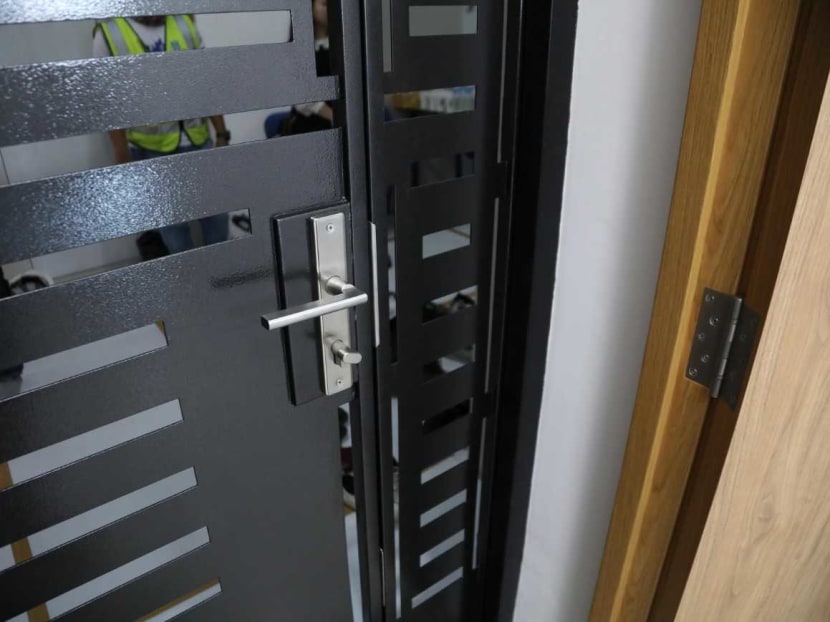 The sleek new steel gates on offer for new BTO flats are part of the Housing and Development Board's move to offer better, more modern fittings for public housing units.