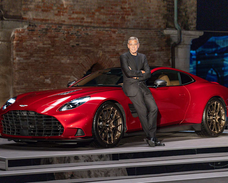 Aston Martin’s legendary Vanquish makes a comeback at Venice world premiere