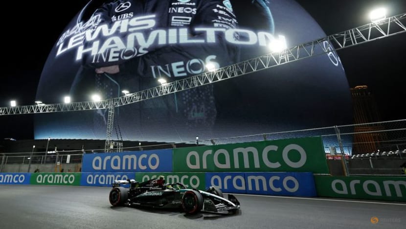 Hamilton fastest in Las Vegas Grand Prix practice