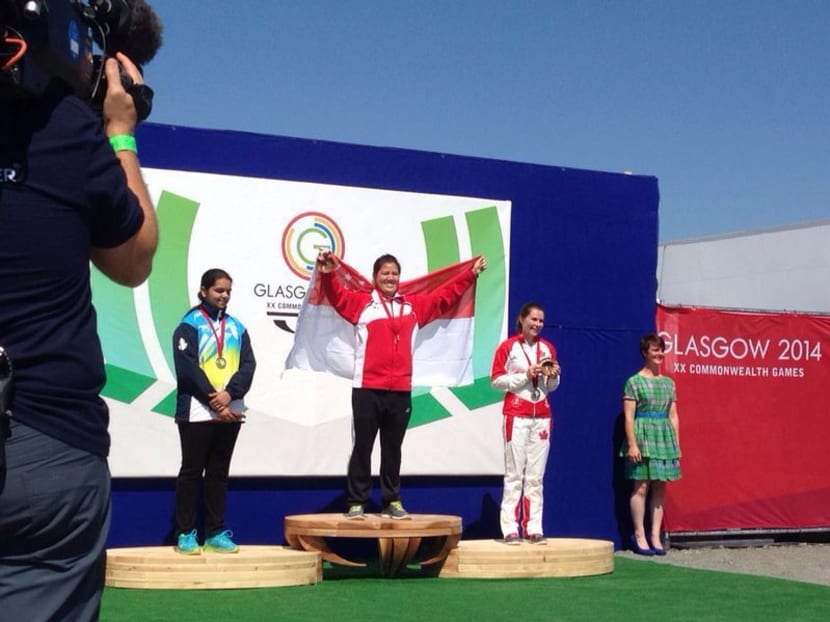 Shooter Teo Shun Xie wins first gold for Singapore at Commonwealth Games