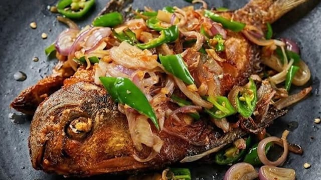 食谱：香煎黑鲳鱼