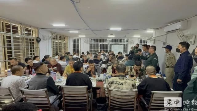 柬警突袭电信诈骗园区 扣留258名外籍人员包括多名中国人