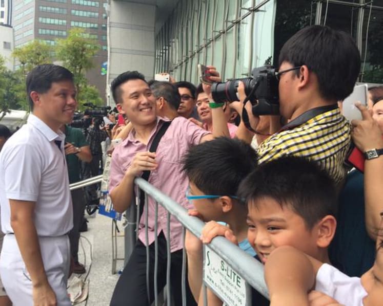 PAP holds GE2015 lunchtime rally