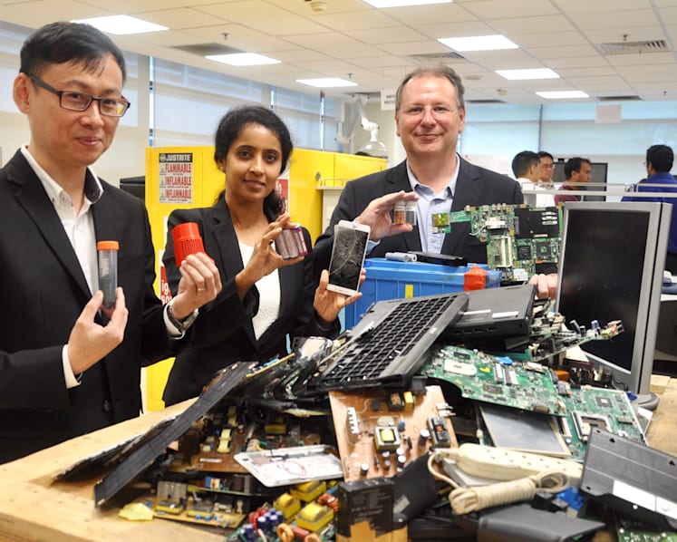 New lab to study greener ways to recover precious metals from e-waste