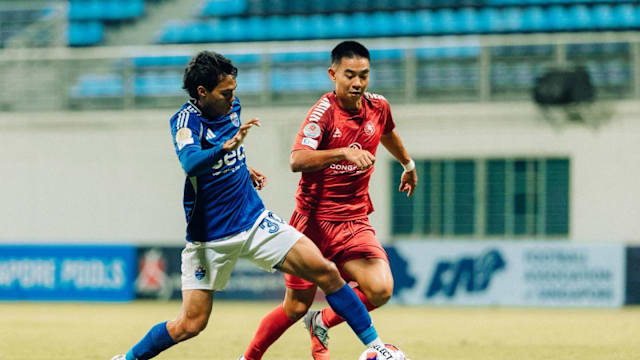 狮城水手客场2比0击退幼狮 九战全胜领跑新超联赛