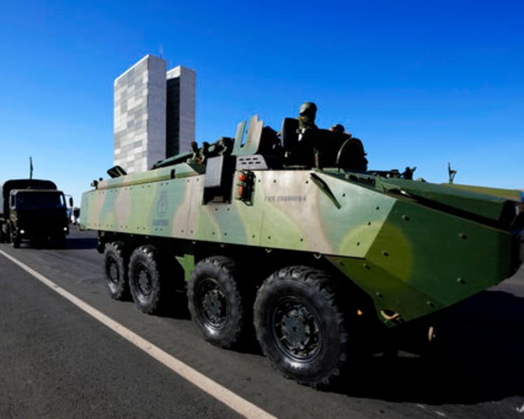 Brazil's Bolsonaro loses major vote after military display