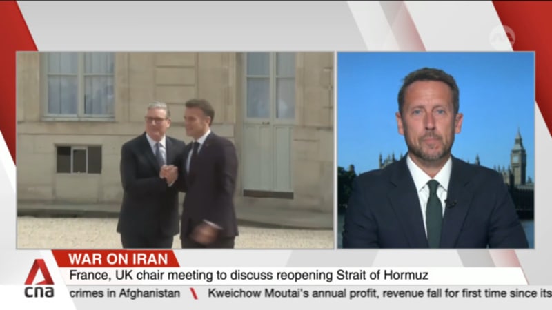 France and UK chair meeting to discuss reopening Strait of Hormuz