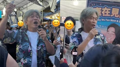 Jacky Wu Held Surprise Meet-And-Greet At Clementi Pasar Malam — “I Couldn't Believe It,” Says Passer-By