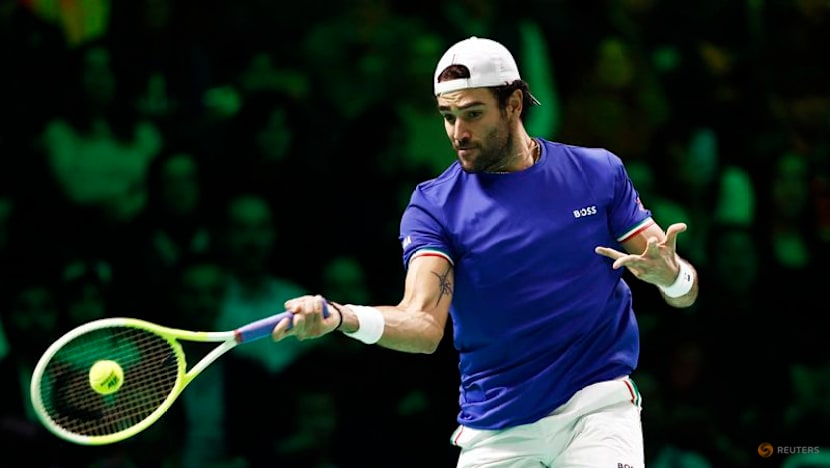 Berrettini, Cobolli lead Italy past Spain for third straight Davis Cup title