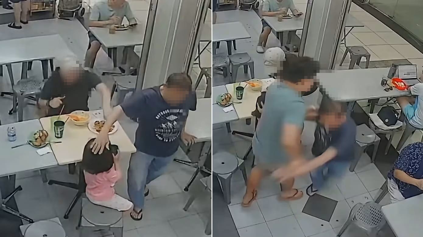 七旬阿伯摸女童头遭家长甩倒 阿伯家人欲寻涉事者讨公道