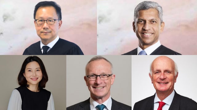 尚达曼总统委任五人出任上诉庭法官国际法官和司法委员