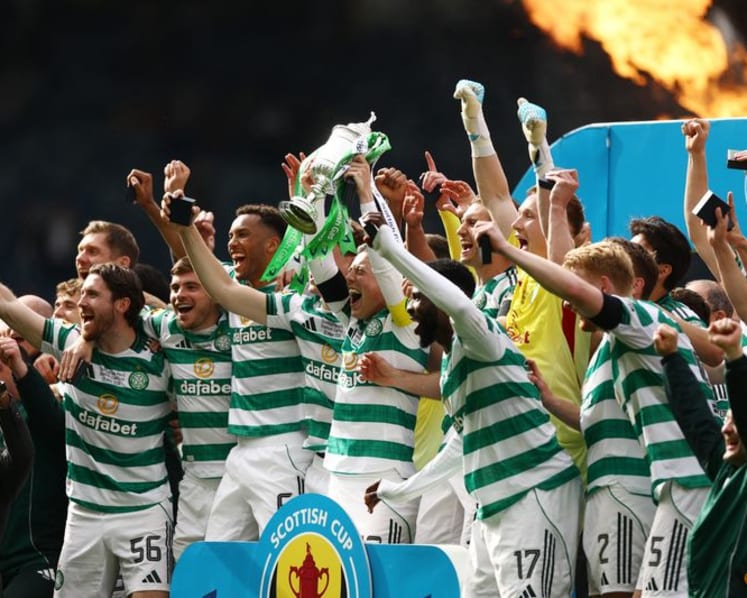 Celtic complete double with Scottish Cup win over Dunfermline