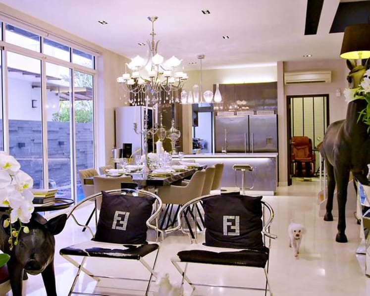 A pair of private bankers and their Paris-inspired home in Singapore