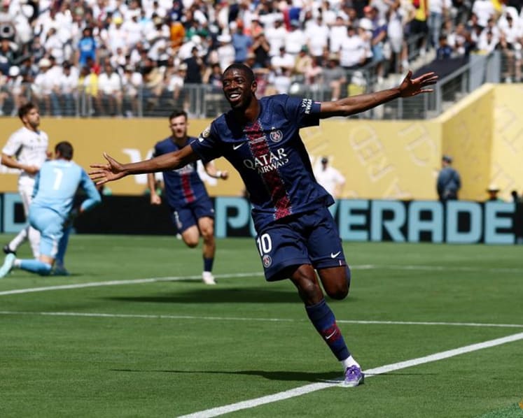 PSG and France forward Ousmane Dembele named FIFA men's player of the year