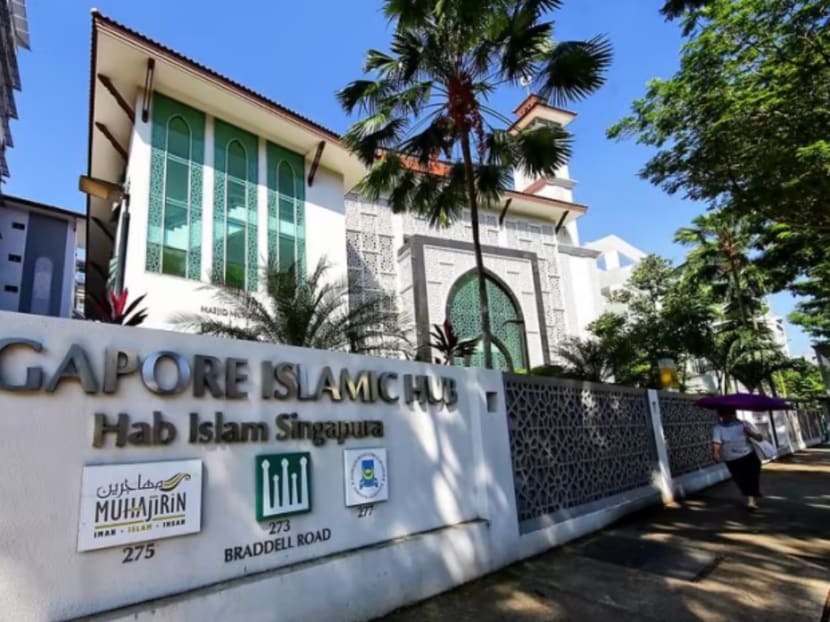 Exterior of the Islamic Religious Council of Singapore (Muis) building. Exterior of the Islamic Religious Council of Singapore (Muis) building.