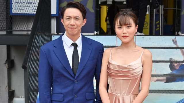 盟威影业贺岁片《做个有钱人》开镜　童缤毓力推自家新人韩晓暧搭配张继聪