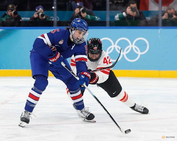 Ice hockey-United States earn gold, revenge in OT win over Canada