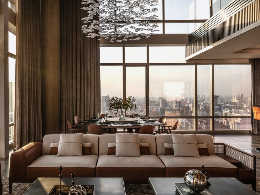  We tour a Hong Kong actor's Bangkok penthouse filled with Hermes furniture