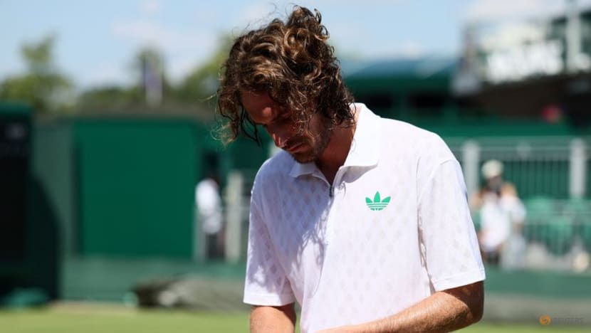 Coach Ivanisevic slams Tsitsipas after early Wimbledon exit