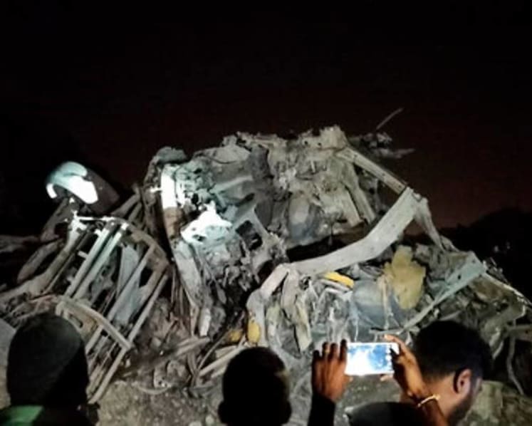 Truck with quarry explosives blasts in India, killing 5
