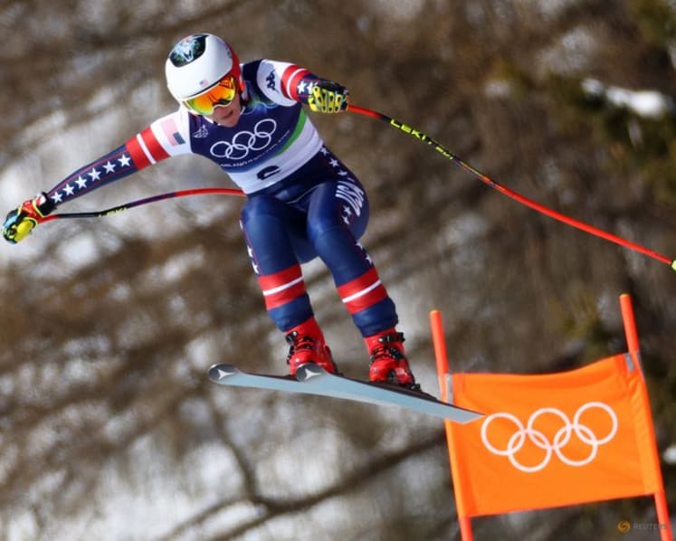 Alpine skiing-Cortina smiles on Johnson after previous pain