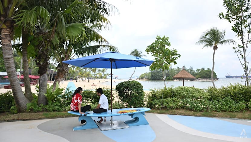 Sentosa unveils plan to cool key visitor areas by 4°C without air-conditioning Sentosa unveils plan to cool key visitor areas by 4°C without air-conditioning