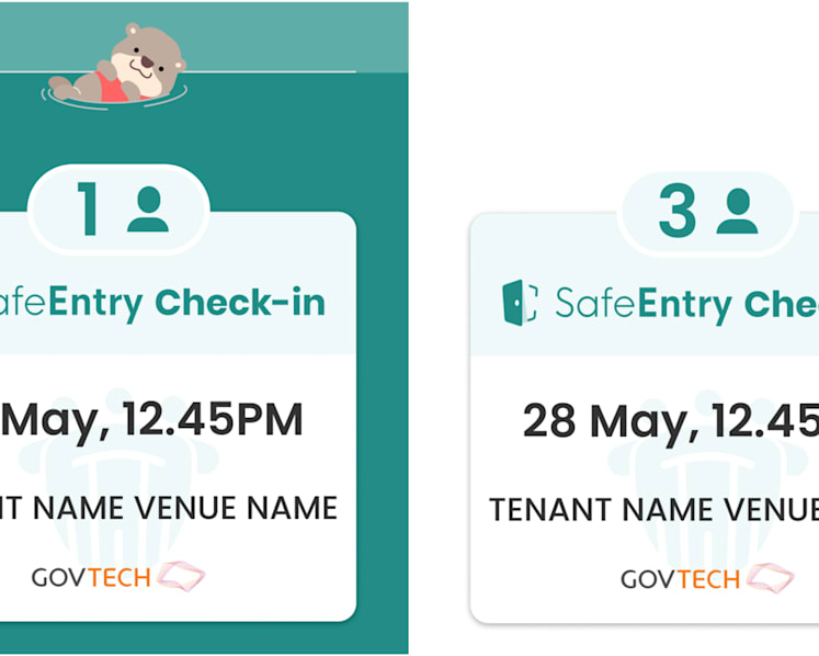 Updated TraceTogether app to show vaccination and test statuses on check-in screen