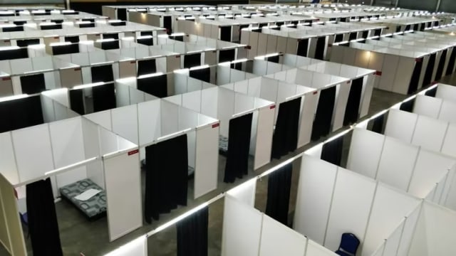 博览中心冠病治疗设施投入运作 收治不需要接受重症护理患者