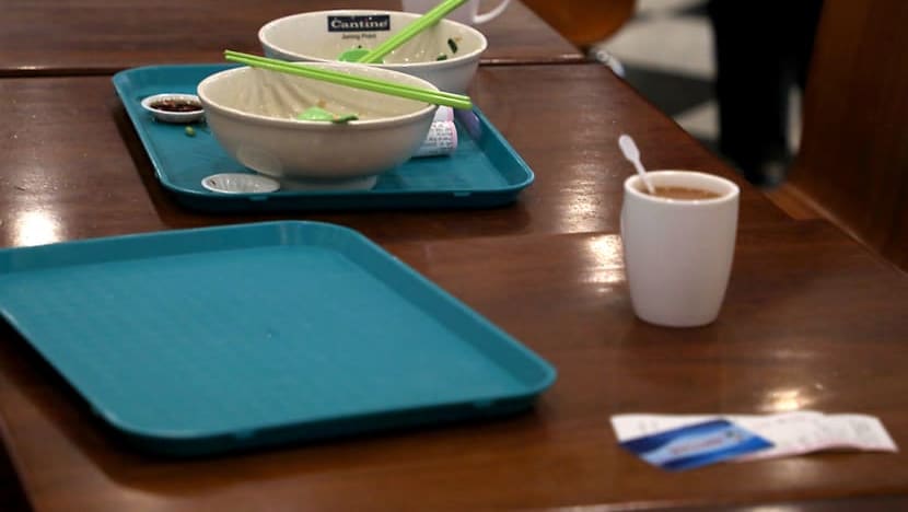 No more second chances: NEA, SFA to get tougher on diners who fail to clear tables