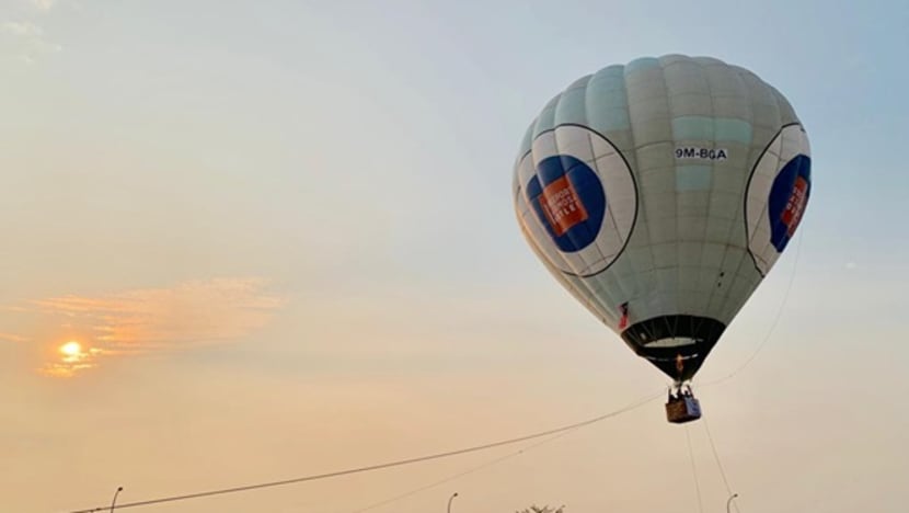 Belon udara panas cara terbaru nikmati pemandangan bandar Melaka