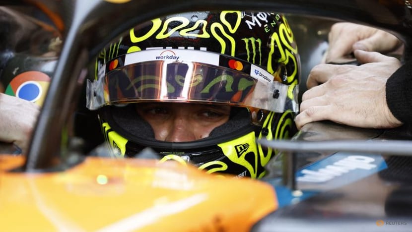 Norris leads McLaren practice one-two as Tsunoda crashes Norris leads McLaren practice one-two as Tsunoda crashes