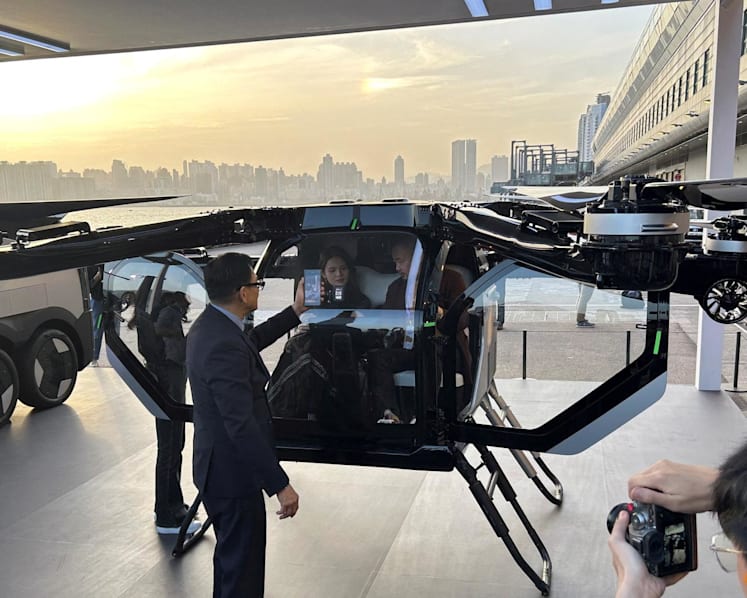 China's Xpeng expects to start delivering 'flying' cars in 2027