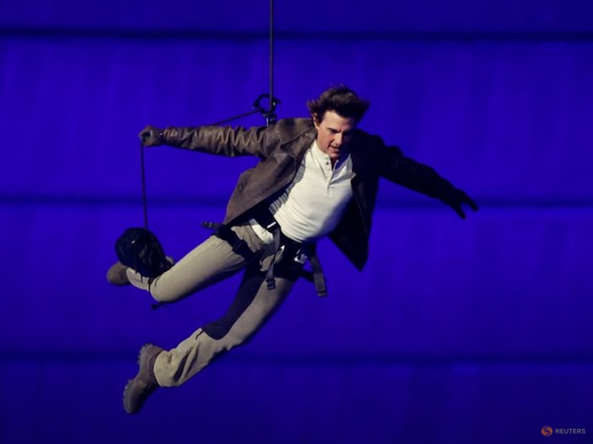 Tom Cruise leaps into action as Los Angeles takes on Olympic mission Tom Cruise leaps into action as Los Angeles takes on Olympic mission